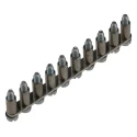 Entrelec BJM Series Jumper Bar for Use with DIN Rail Terminal Blocks 1SNA173226R2700