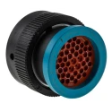 Deutsch Industrial Circular Connector, Cable Mount, 47 Contacts, 1.59 mm Plug Female, IP67, 250V, 13A HDP26-24-47SE-L017