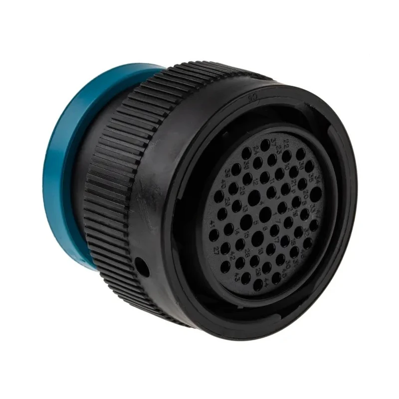 Deutsch Industrial Circular Connector, Cable Mount, 47 Contacts, 1.59 mm Plug Female, IP67, 250V, 13A HDP26-24-47SE-L017
