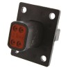 Deutsch DT Automotive Connector Female Panel Mount 4 Way Crimp 13A Thermoplastic Housing DT04-4P-CL06