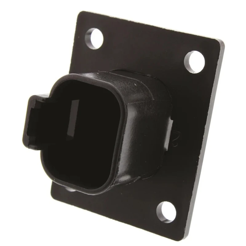 Deutsch DT Automotive Connector Female Panel Mount 4 Way Crimp 13A Thermoplastic Housing DT04-4P-CL06
