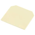 Weidmüller SAK Series End Cover for Use with DIN Rail Terminal Blocks, Beige Polyamide, ATEX Certified 0117960000