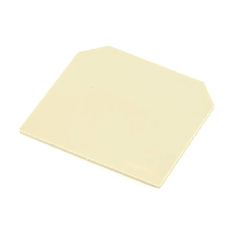 Weidmüller SAK Series End Cover for Use with DIN Rail Terminal Blocks, Beige Polyamide, ATEX Certified 0117960000
