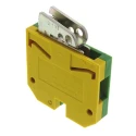 Weidmüller 2-Way EK 4 Earth Terminal Block, 4mm² Cable CSA, 10 AWG, 26 AWG Wire, Screw Termination, Nylon 0354560000