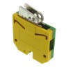 Weidmüller 2-Way EK 4 Earth Terminal Block, 4mm² Cable CSA, 10 AWG, 26 AWG Wire, Screw Termination, Nylon 0354560000