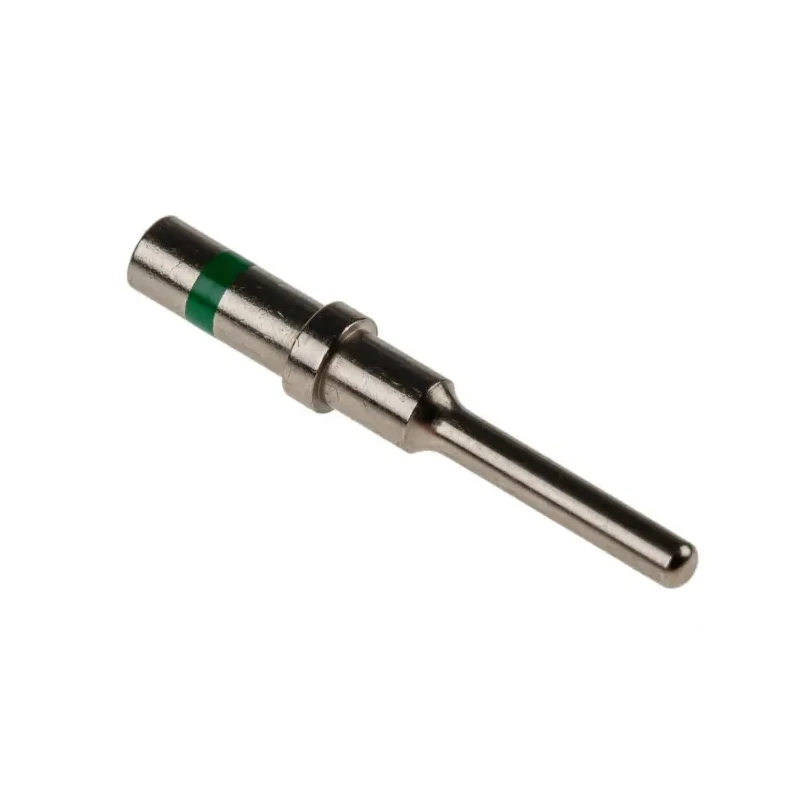 Deutsch 0460 Series Male Crimp Terminal 14 AWG Min, 14 AWG Max, Nickel Plated Copper Alloy 0460-215-16141