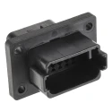 Deutsch Automotive Connector Female Black Panel Mount 12 Way Crimp Termination DT04-12PA-CL06