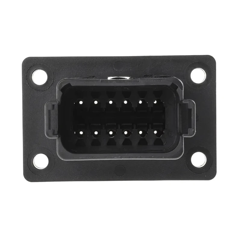 Deutsch Automotive Connector Female Black Panel Mount 12 Way Crimp Termination DT04-12PA-CL06