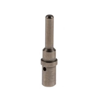 Deutsch 0460 Series Male Crimp Terminal, 25A Current, 14 AWG Min, 12 AWG Max Wire Size, Nickel Plated Copper 0460-204-12141