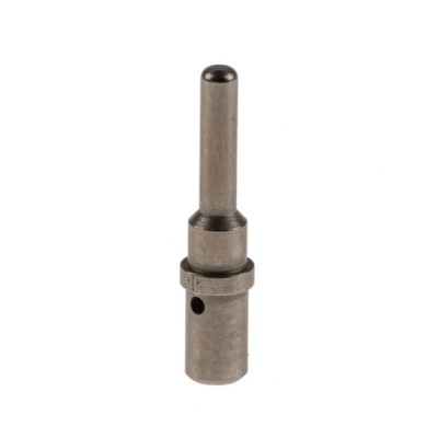 Deutsch 0460 Series Male Crimp Terminal, 25A Current, 14 AWG Min, 12 AWG Max Wire Size, Nickel Plated Copper 0460-204-12141