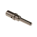 Deutsch 0460 Series Male Crimp Terminal, 25A Current, 14 AWG Min, 12 AWG Max Wire Size, Nickel Plated Copper 0460-204-12141