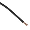 RS PRO Black Hook Up Wire 27 AWG 26/0.07 mm Core Strands 100 m Length PVC Jacket 150V 70°C 285-7662