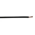 RS PRO Black Hook Up Wire 27 AWG 26/0.07 mm Core Strands 100 m Length PVC Jacket 150V 70°C 285-7662