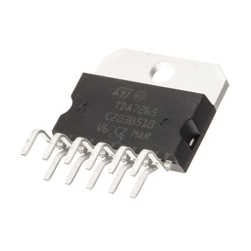 STMicroelectronics 20-Channel Audio Amplifier IC, Class A-B, 25W Output, 11-Pin Multiwatt TDA7265