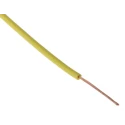 Staubli FlexiVolt Series Yellow Equipment Wire 20 AWG 129/0.07 mm Core Strands 100 m 500 V Flame Resistant RoHS 285-7864