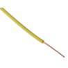 Staubli FlexiVolt Series Yellow Equipment Wire 20 AWG 129/0.07 mm Core Strands 100 m 500 V Flame Resistant RoHS 285-7864