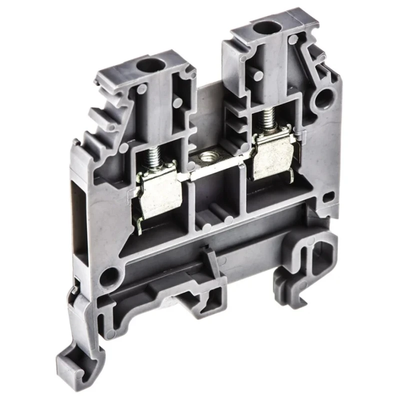 Entrelec SNA Series DIN Rail Terminal Block Grey, 2.5mm² Cable, 1-Level, Screw Termination 1SNA115486R0300