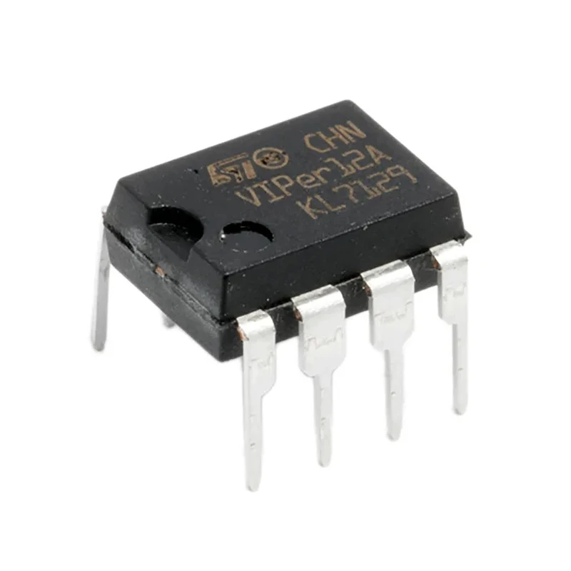STMicroelectronics 8-Pin PDIP PWM Controller, 66 kHz Switching Frequency, 5V Supply, Through Hole Assembly VIPER12ADIP-E