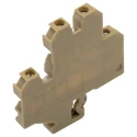 Weidmüller DK Series Double Level Terminal Block Brown, 4mm², 2-Level, Screw 0590060000