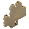 Weidmüller DK Series Double Level Terminal Block Brown, 4mm², 2-Level, Screw 0590060000