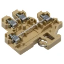 Weidmüller DK Series Double Level Terminal Block Brown, 4mm², 2-Level, Screw 0590060000