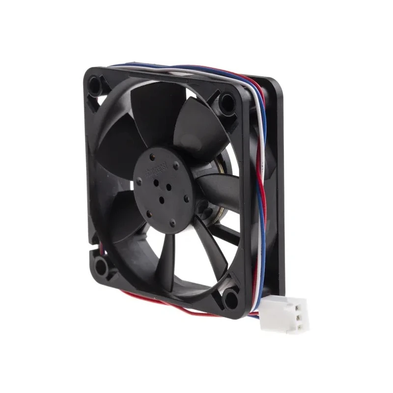 ebm-papst 600 F Series 60 mm x 60 mm x 15 mm Rectangular Sleeve Bearing Axial Fan, 12V DC, 15 m³/h, 330 mW, IP20 