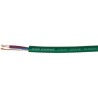 Van Damme Classic Series Screened Audio Cable 6.35 mm OD, 100 m Length, Green, 250V 268-023-050