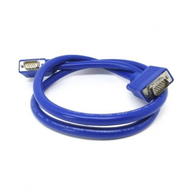 Van Damme High Quality Male VGA to Male VGA Cable 1m Blue 104-400-401