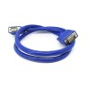 Van Damme High Quality Male VGA to Male VGA Cable 1m Blue 104-400-401