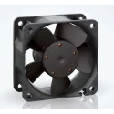 ebm-papst 600 N Series Sleeve Bearing DC Axial Fan 12V DC, 900 mW Power, 23 m³/h Air Flow, IP20, 60 mm x 60 mm x 25 mm IP20
