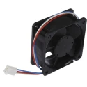 ebm-papst 600 N Series Sleeve Bearing DC Axial Fan 12V DC, 900 mW Power, 23 m³/h Air Flow, IP20, 60 mm x 60 mm x 25 mm IP20