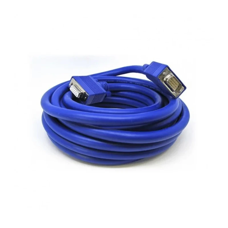 Van Damme Male VGA to Female VGA Cable 10 m Blue 104-226-110