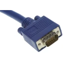 Van Damme Male VGA to Male VGA Cable 30 m Blue 30V PVC Jacket 104-244-230