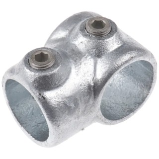 RS PRO T-Connector Connecting Component Strut Profile Type 1 Cast Iron Round Tube Size 33.7 mm 286-3308
