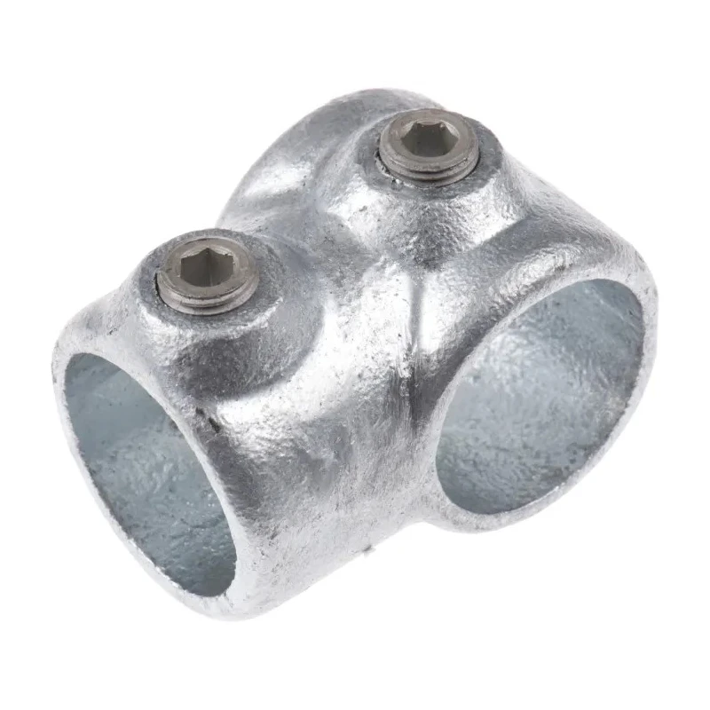 RS PRO T-Connector Connecting Component Strut Profile Type 1 Cast Iron Round Tube Size 33.7 mm 286-3308