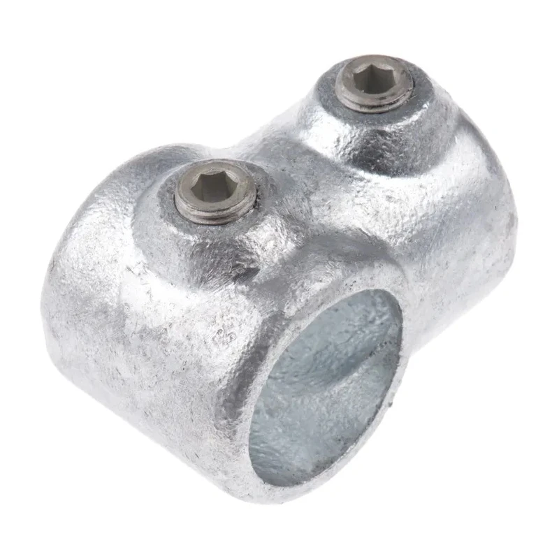 RS PRO T-Connector Connecting Component Strut Profile Type 1 Cast Iron Round Tube Size 33.7 mm 286-3308