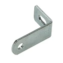 RS PRO Steel Mounting Bracket 10mm Width Zinc Plated Mild Steel 1.2 mm Thickness 427-997
