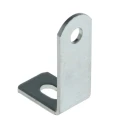 RS PRO Steel Mounting Bracket 10mm Width Zinc Plated Mild Steel 1.2 mm Thickness 427-997