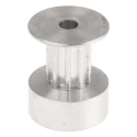 RS PRO Timing Belt Pulley Aluminium 6 mm Belt Width 2.5 mm Pitch 10 Tooth A1 16T2.5/10-2