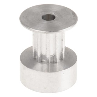 RS PRO Timing Belt Pulley Aluminium 6 mm Belt Width 2.5 mm Pitch 10 Tooth A1 16T2.5/10-2