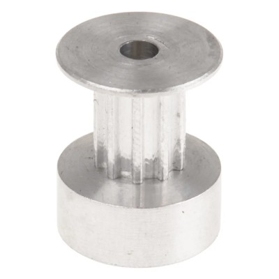 RS PRO Timing Belt Pulley Aluminium 6 mm Belt Width 2.5 mm Pitch 10 Tooth A1 16T2.5/10-2