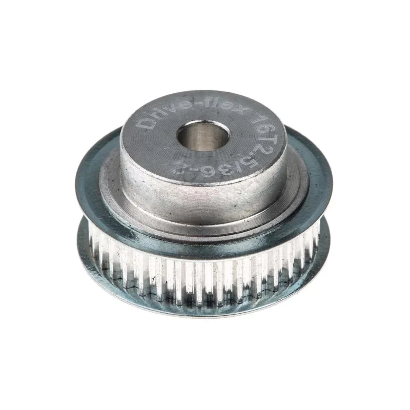 RS PRO Timing Belt Pulley Aluminium 6 mm Belt Width 2.5 mm Pitch, 36 Teeth A1 16T2.5/36-2
