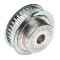 RS PRO Timing Belt Pulley Aluminium 6 mm Belt Width 2.5 mm Pitch, 36 Teeth A1 16T2.5/36-2