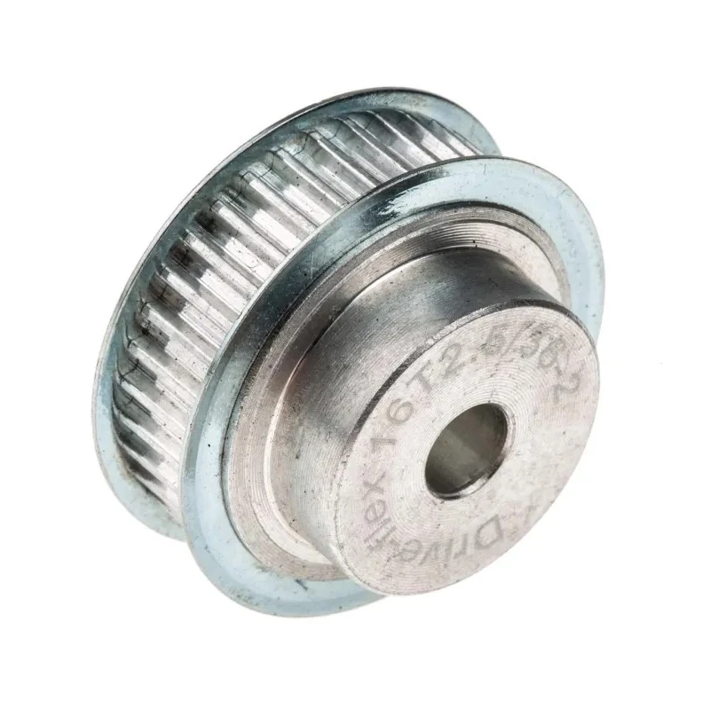 RS PRO Timing Belt Pulley Aluminium 6 mm Belt Width 2.5 mm Pitch, 36 Teeth A1 16T2.5/36-2