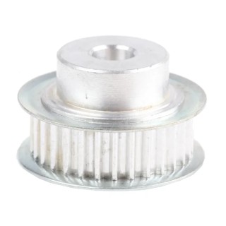 RS PRO Timing Belt Pulley Aluminium 6 mm Bore 2.5 mm Pitch 30 Tooth A1 16T2.5/30-2
