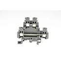 Entrelec SNA Series DIN Rail Terminal Block Grey, 2-Level, Screw, 2.5mm² Cable CSA, 630V ac, 24A 1SNA115490R1300