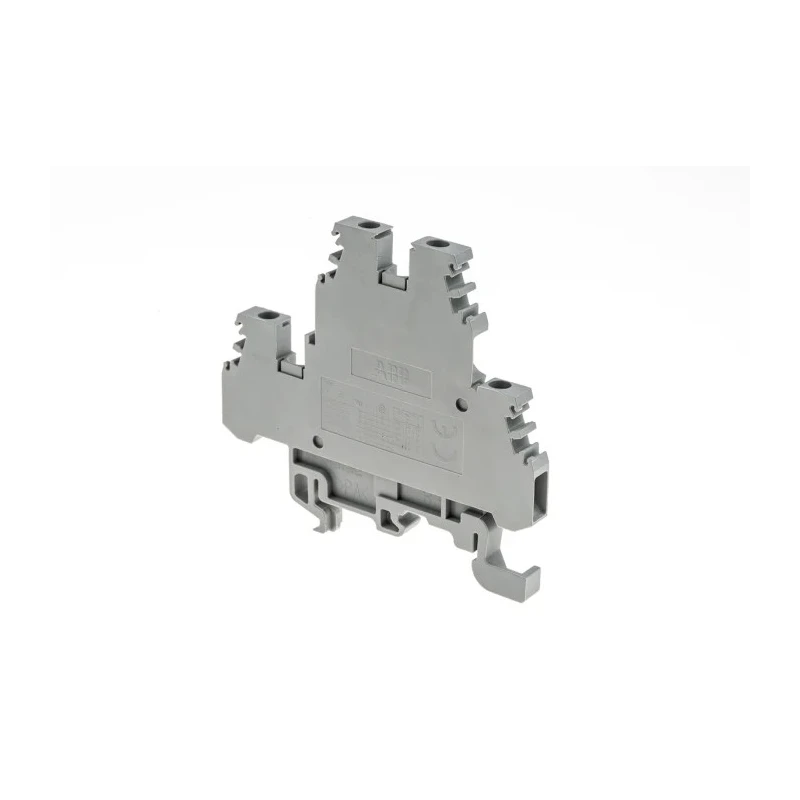 Entrelec SNA Series DIN Rail Terminal Block Grey, 2-Level, Screw, 2.5mm² Cable CSA, 630V ac, 24A 1SNA115490R1300