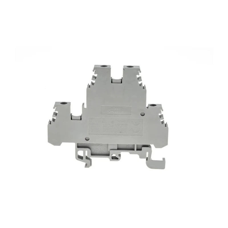 Entrelec SNA Series DIN Rail Terminal Block Grey, 2-Level, Screw, 2.5mm² Cable CSA, 630V ac, 24A 1SNA115490R1300