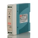 MEAN WELL Switched Mode DIN Rail Power Supply 264V AC Input 13.2V DC, 1.67A Output, 20W MDR-20-12