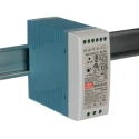 MEAN WELL MDR Switched Mode DIN Rail Power Supply 1 Phase AC Input 85-264 V, 30 V DC Output, 1.7 A, 40 W MDR-40-24